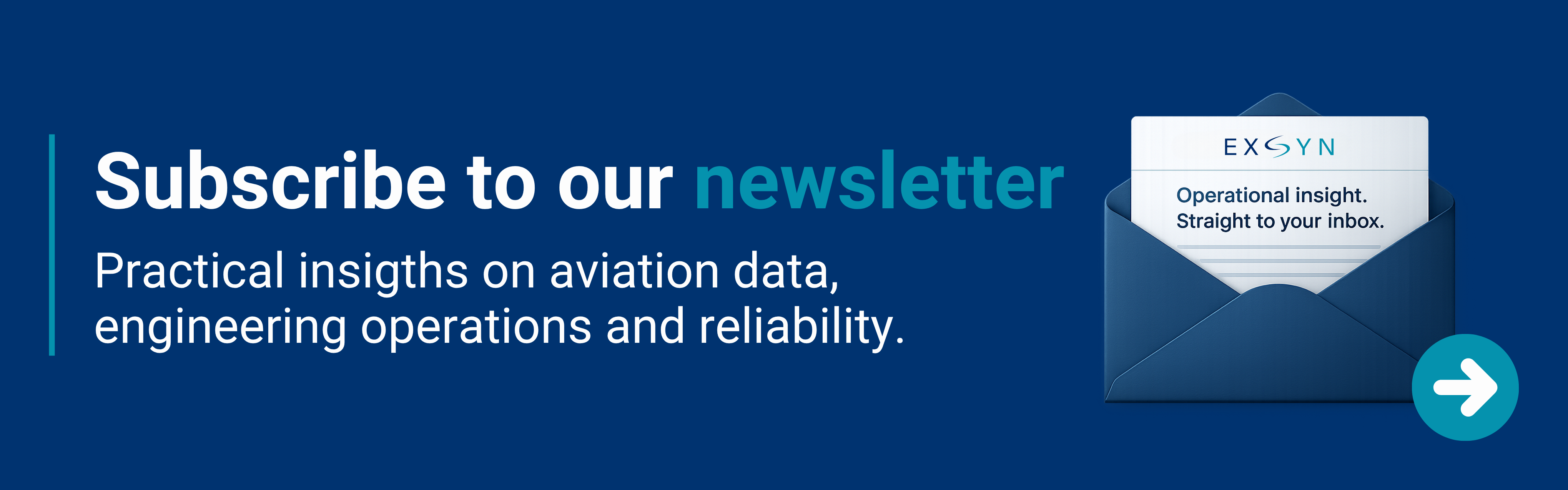 Subscribe to the EXSYN newsletter